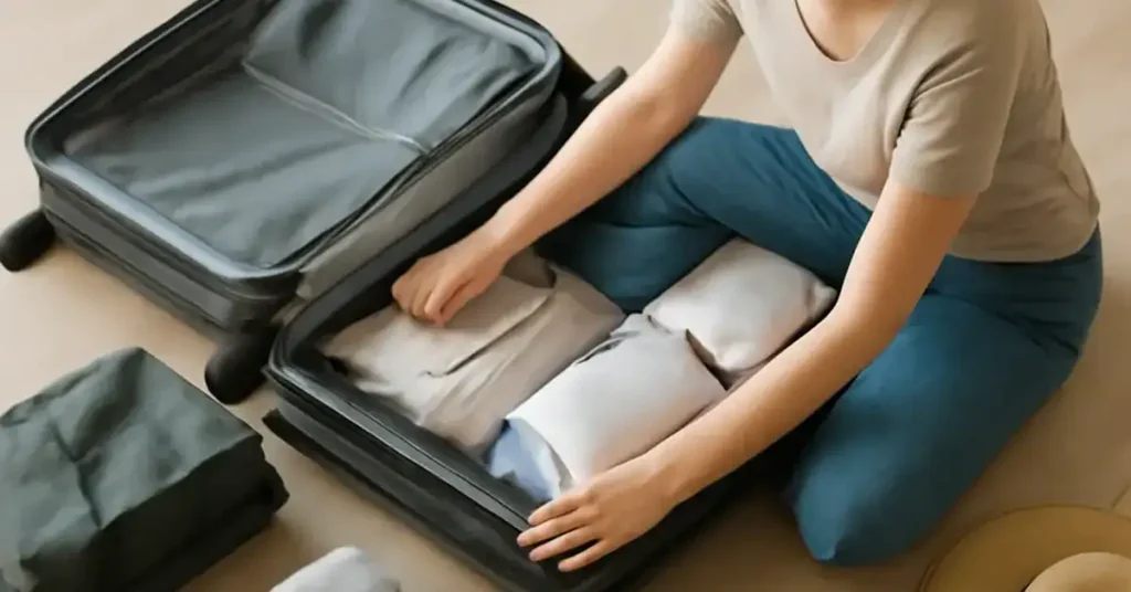 packing tips, travel packing checklist, how to pack for any trip